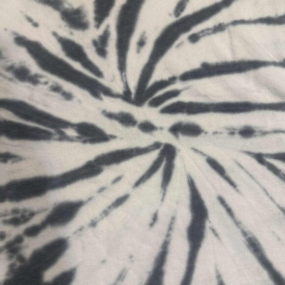 Danskin Gray & White Tie-Dye Long Sleeve Sweatshirt Top XXL Normcore Plus Cozy - Picture 2 of 6